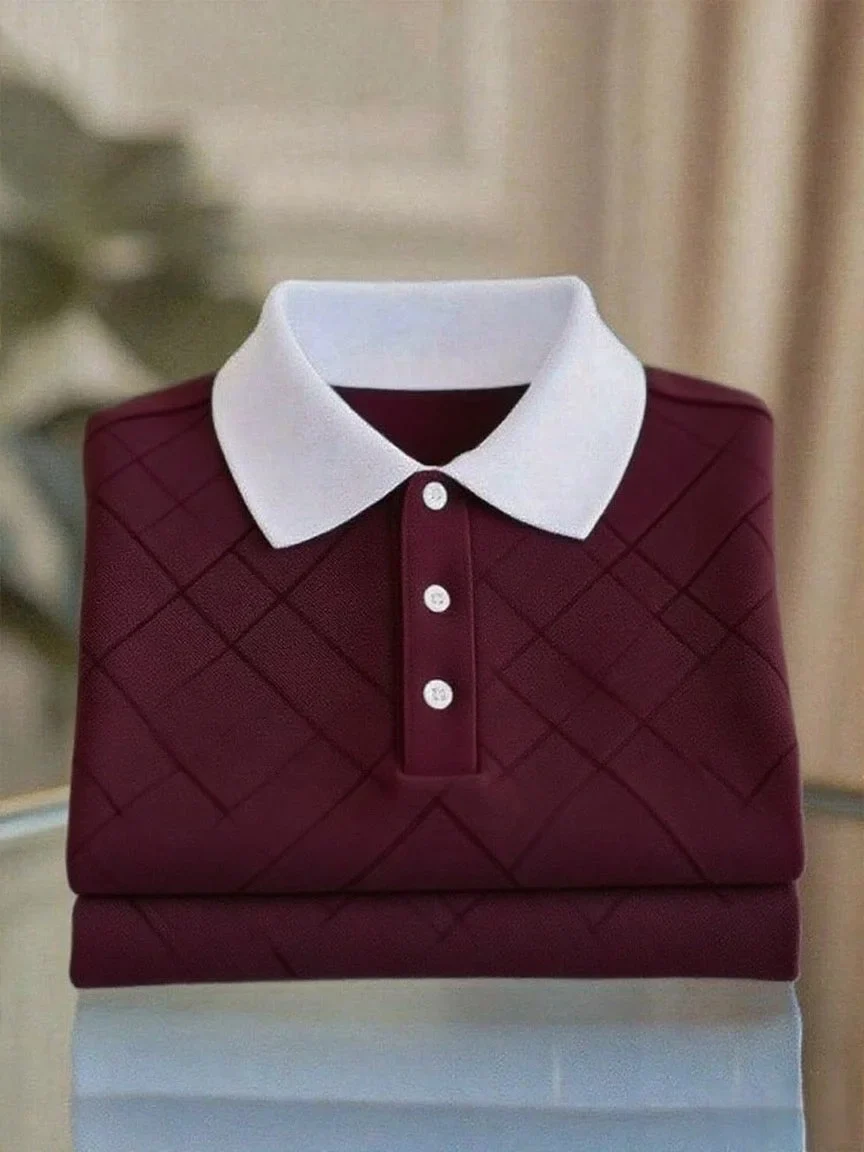 Men's Business Casual Button Short SleeveShirt for Work Sporty Daily College Street Vintage - Image 6