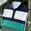 Men's Classic Stripe Logo Business Button-Down Shirt Big & Tall