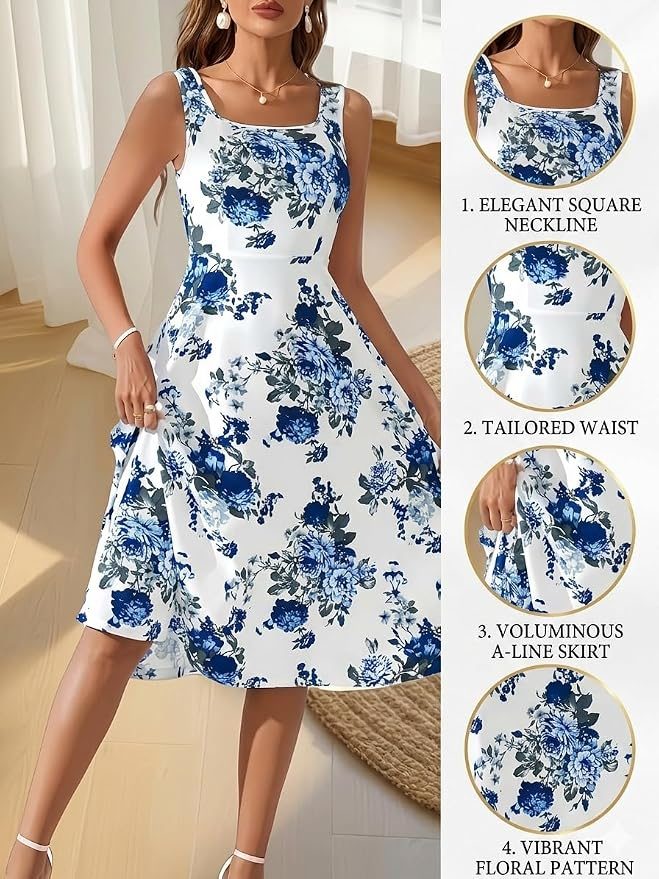 Women's & Girls Midi Solid Cami Casual Dress - Image 11