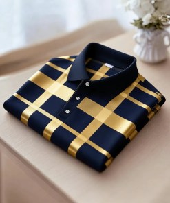Men's Business Casual Button Short Sleeve Shirt