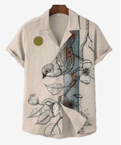 Sparrow Sketch Shirt