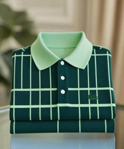 Balltoy Men’s Classic Business Logo Button Short Sleeve Shirt