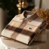 Balltoy Men’s Classic Business Logo Button Short Sleeve Shirt